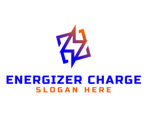 Flash Lightning Energy logo design