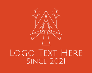 Campfire Forest Tent logo