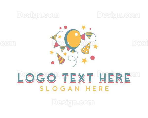 Fiesta Balloon Party Logo