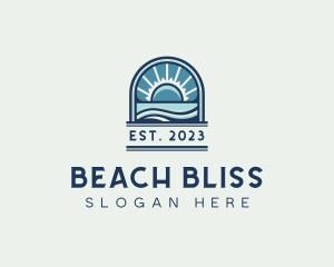 Hotel Beach Resort logo design