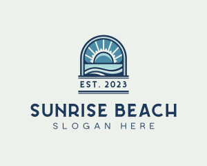 Hotel Beach Resort logo design