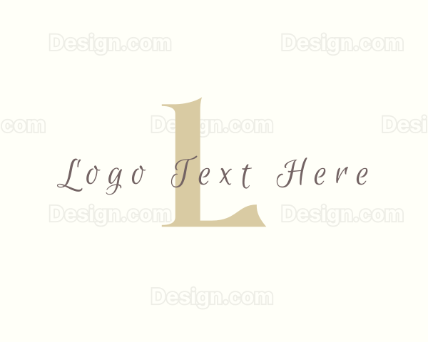 Fashion Designer Studio Logo