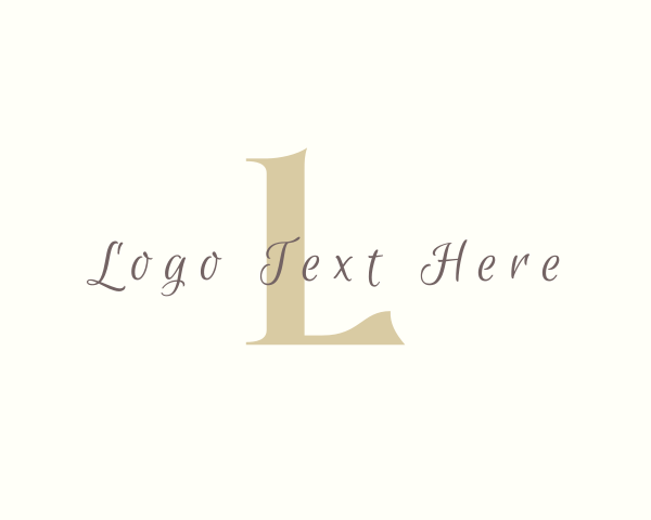 Fashion Designer logo example 2