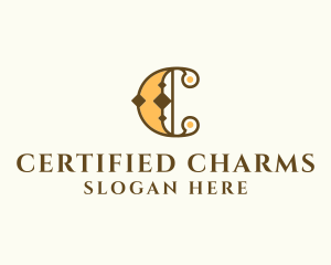 Premium Luxury Letter C logo design