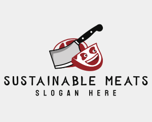 Butcher Knife Meat logo