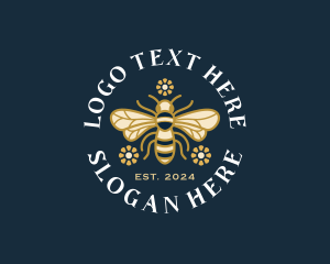 Floral Bee Honey logo