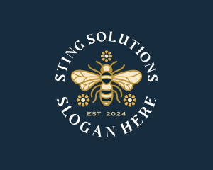 Floral Bee Honey logo