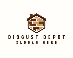 Brick House Flooring logo design