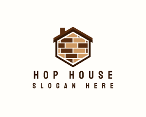 Brick House Flooring logo design