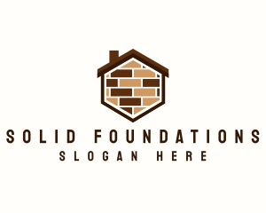 Brick House Flooring logo design