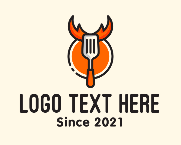 Lunch logo example 3
