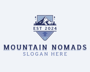 Mountain Summit Adventure logo design