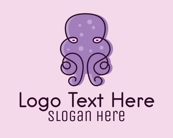 Squiggle logo example 2