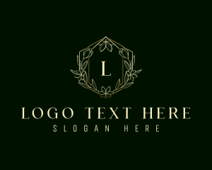 Floral Nature Ornament logo