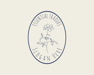 Elegant Artisan Floral  logo design