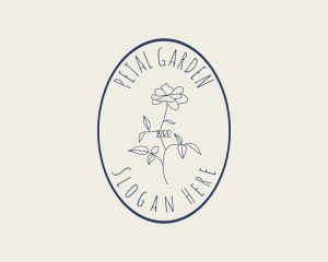 Elegant Artisan Floral  logo design