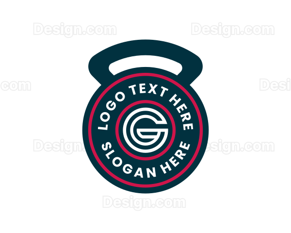 Kettle Bell Training Letter G Logo