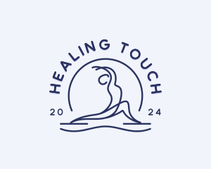 Yoga Spiritual Healing logo design