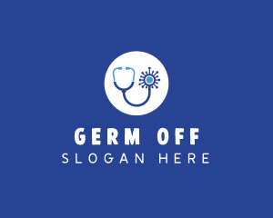 Medical Virus Check Up logo design