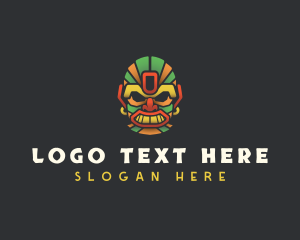 Ethnic Tribal Mask logo