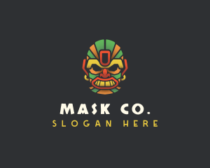 Ethnic Tribal Mask logo