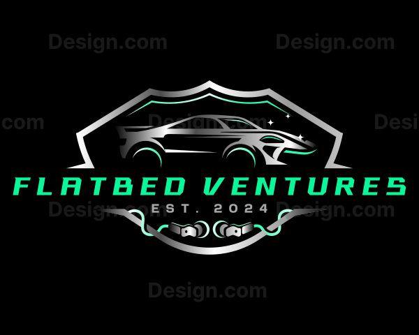 Car Polish Buffing Logo