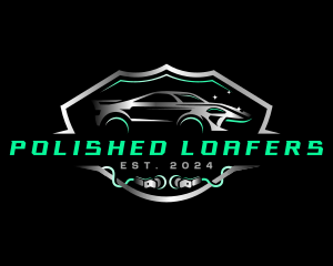 Car Polish Buffing logo design