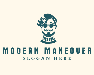 Hipster Sunglasses Man logo