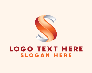 Professional 3D Letter S Company logo