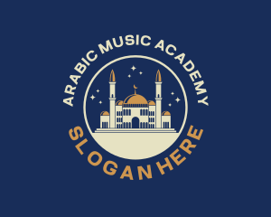 Islam Mosque Building logo