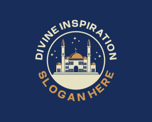 Islam Mosque Building logo