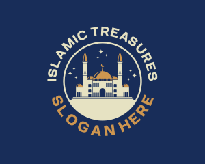 Islam Mosque Building logo
