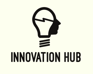 Idea Bulb Head logo