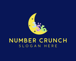 Fun Moon Numbers Business logo