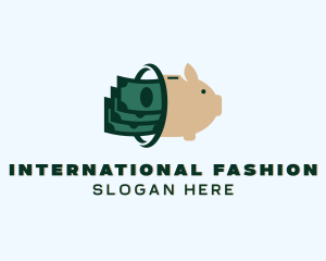 Piggy Cash Savings logo design