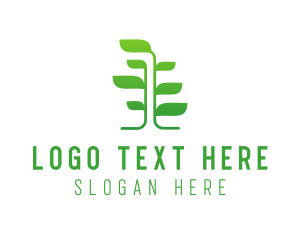 Tree - Leaf Vine Tree logo design