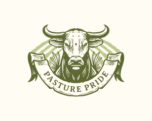 Livestock Cow Cattle logo