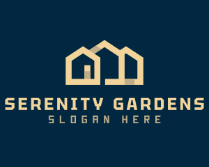 Home Apartment Village logo design