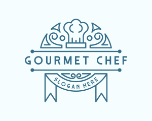 Chef Hat Cooking logo design