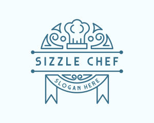 Chef Hat Cooking logo design