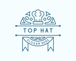 Chef Hat Cooking logo design