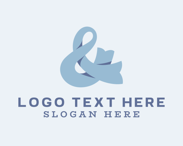 Lettering logo example 4