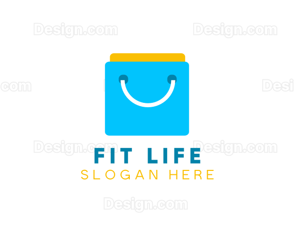 Shopping Bag Ecommerce Logo