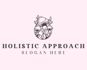 Holistic Natural Mushroom logo