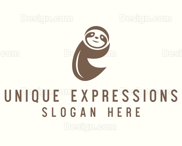 Wild Sloth Zoo Logo