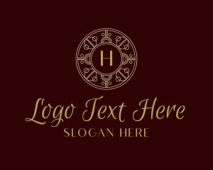 Elegant Round Ornament Logo