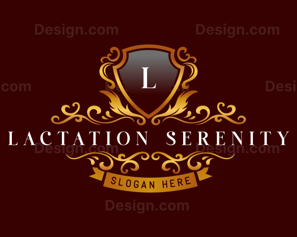 Elegant Luxury Shield Logo