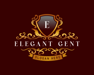 Elegant Luxury Shield logo design