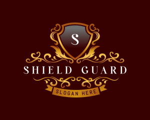 Elegant Luxury Shield logo design