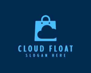 Data Cloud Shopping logo design